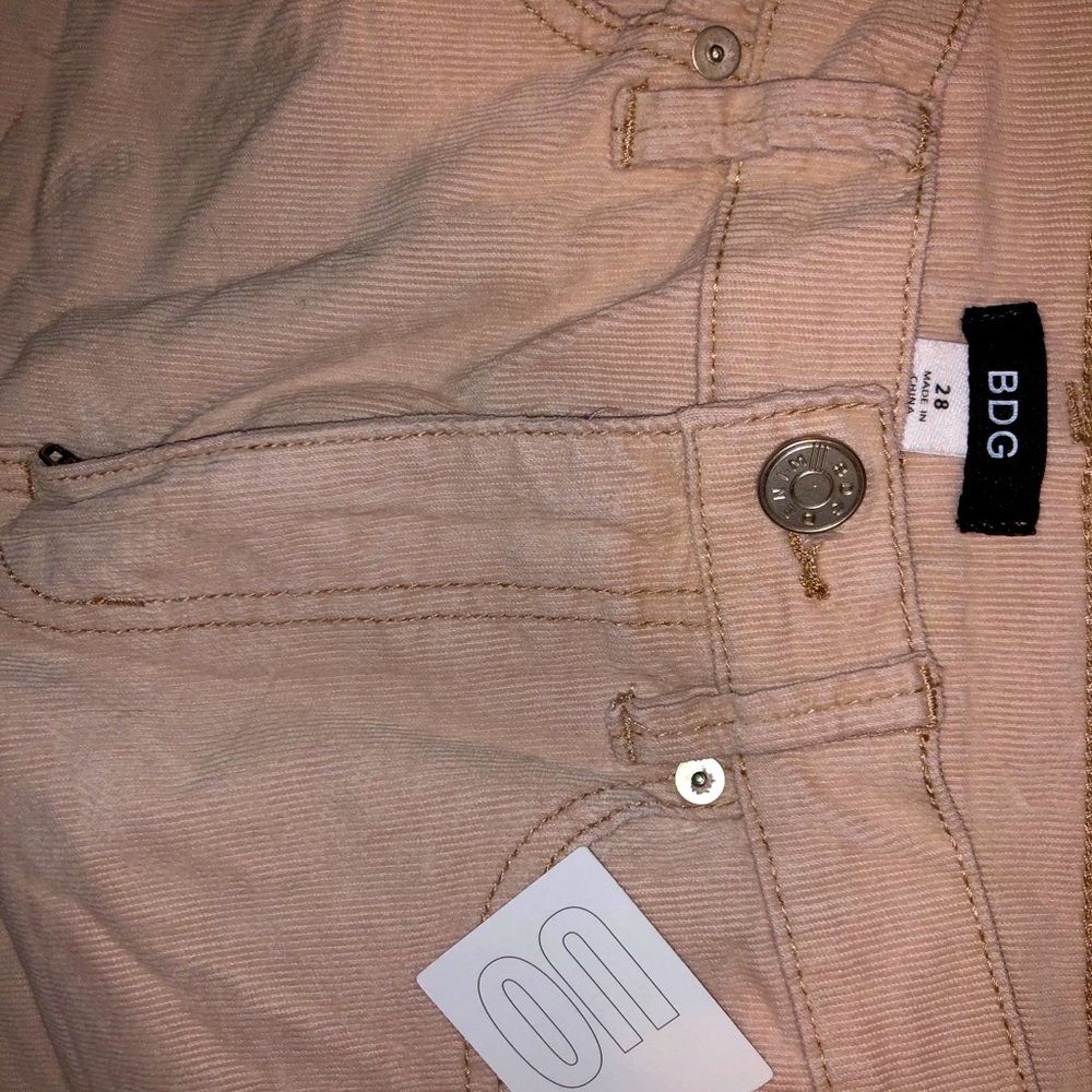 Urban Outfitters BDG Corduroy Solid Pink Pants